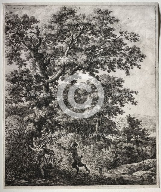 Pan and Syrinx. Creator: Anthonie Waterloo (Dutch, 1609/10-1690).