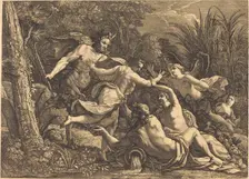 Pan and Syrinx. Creator: Michel Dorigny