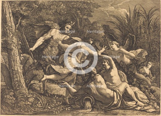 Pan and Syrinx. Creator: Michel Dorigny.