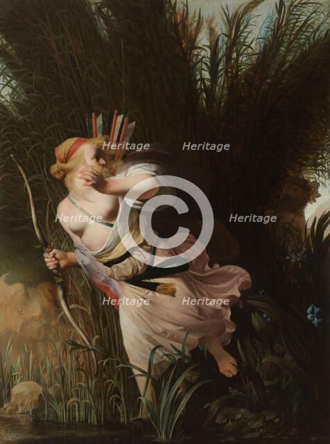 Pan and Syrinx, c.1637-c.1640. Creator: Caesar Boëtius van Everdingen.