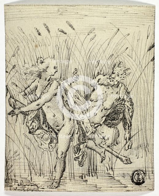 Pan and Syrinx, n.d. Creator: Unknown.