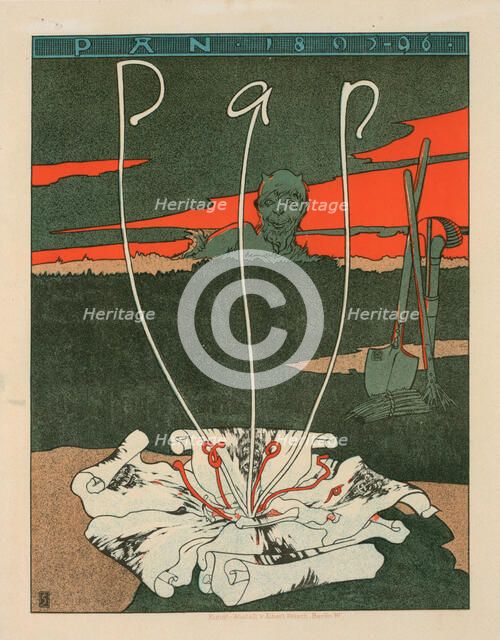 Pan. Art and literary magazine, 1895. Creator: Sattler, Joseph Kaspar (1867-1931).