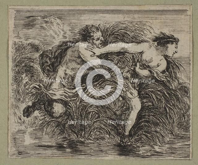 Pan et Syrinx, 1644. Creator: Stefano della Bella.