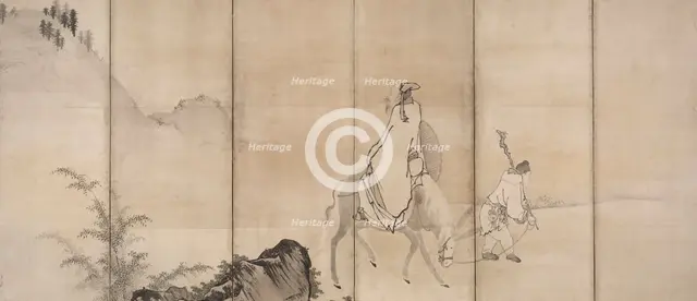 Pan Lang (Han Ro), early 1600s. Creator: Unkoku T?gan (Japanese, 1547-1618).