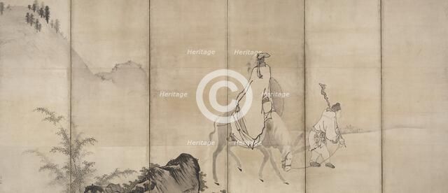 Pan Lang (Han Ro), early 1600s. Creator: Unkoku T?gan (Japanese, 1547-1618).