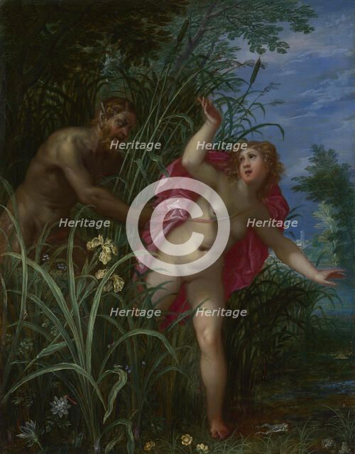 Pan pursuing Syrinx, after 1615. Artist: Brueghel, Jan, the Elder (1568-1625)