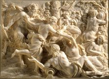 Pan Pursuing Syrinx, between c.1690 and c.1695. Creator: Ignaz Elhafen