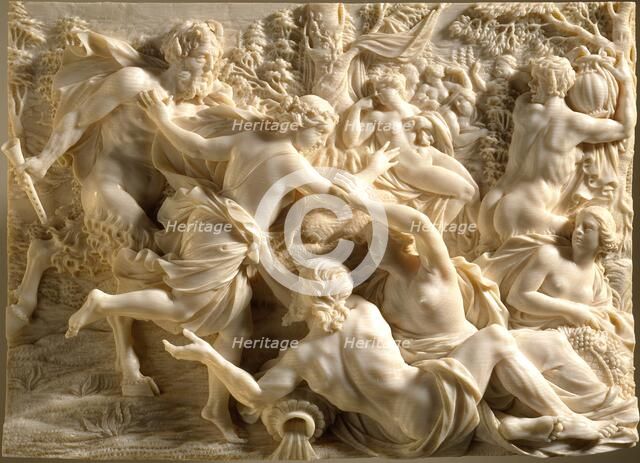 Pan Pursuing Syrinx, between c.1690 and c.1695. Creator: Ignaz Elhafen.
