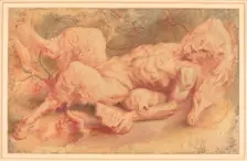 Pan Reclining, possibly c. 1610. Creator: Peter Paul Rubens