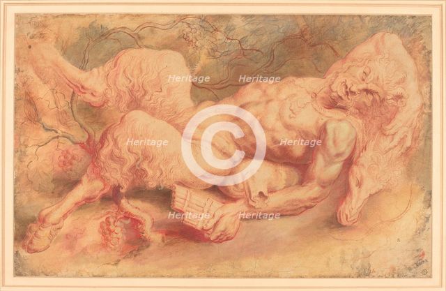 Pan Reclining, possibly c. 1610. Creator: Peter Paul Rubens.