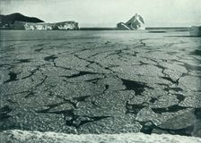 Pancake Ice Forming Into Floes Off Cape Evans c1910–1913, (1913). Artist: Herbert Ponting