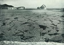 Pancake Ice Forming Into Floes Off Cape Evans c1910–1913, (1913). Artist: Herbert Ponting