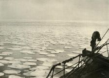 Pancake Ice in the Ross Sea c1908, (1909)