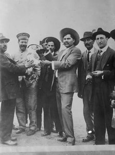Pancho Villa, Raoul Madero, 1914. Creator: Bain News Service