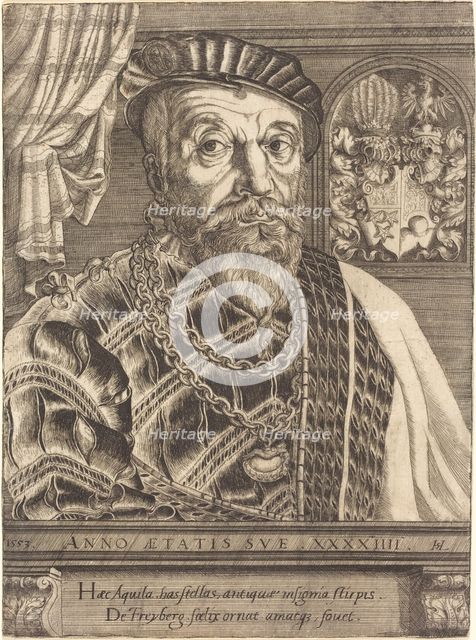 Pancraz von Freyberg Hohenschau, 1553. Creator: Hans Sebald Lautensack.