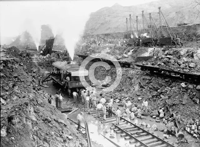 Panama Canal, 1913. Creator: Harris & Ewing.
