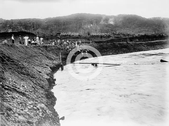 Panama Canal, 1913. Creator: Harris & Ewing.