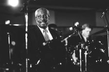 Panama Francis, Ronnie Scotts, Soho, London, c1987. Creator: Brian Foskett