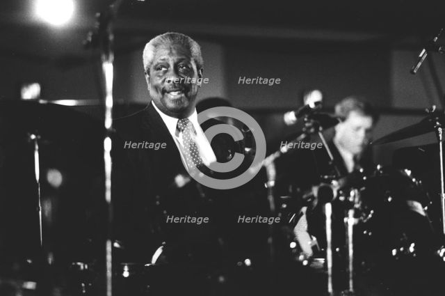 Panama Francis, Ronnie Scotts, Soho, London, c1987. Creator: Brian Foskett.