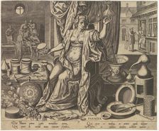 Panacea, 1574. Creator: Galle, Philipp (Philips) (1537-1612)