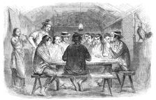 Panguingui (Card-Playing) in Manilla, 1857. Creator: Unknown