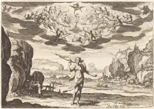 Pandora, 1625. Creator: Jacques Callot