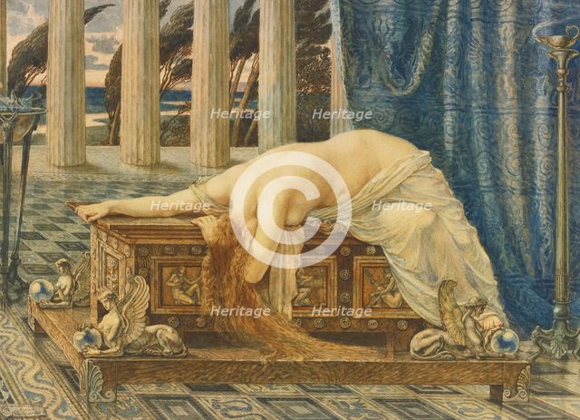 Pandora, 1885. Artist: Crane, Walter (1845-1915)