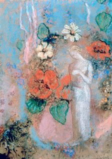 Pandora c1860-1916. Artist: Odilon Redon