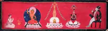 Pandit Amrtananda and Captain Knox with the Bodhisattva Manjushri..., 1803. Creator: Unknown