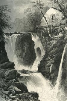 Pandy Mill and Fall, near Bettws-Y-Coed, North Wales c1870