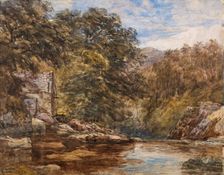 Pandy Mill, Bettws-y-Coed, 1840-1856. Creator: David Cox the Elder
