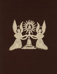 Panel (Center Motif For a Liturgical Piece), Europe, 1775/1800. Creator: Unknown