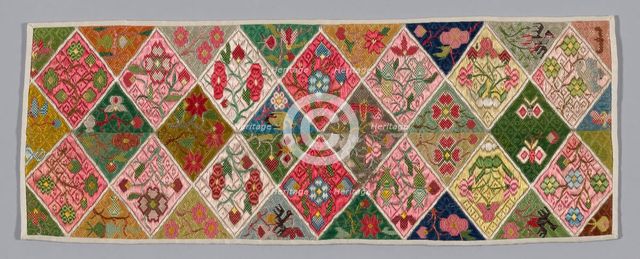 Panel, China, Qing dynasty (1644-1911), 1875/1900. Creator: Unknown.