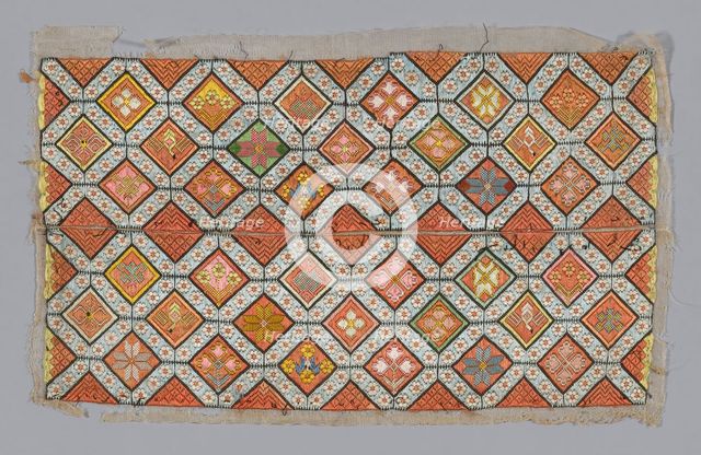 Panel, China, Qing dynasty (1644-1911), 1875/1900. Creator: Unknown.