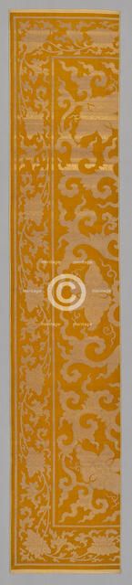 Panel, China, Qing dynasty (1644-1911), 19th century. Creator: Unknown.