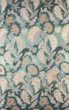 Panel and Fragment, France, c. 1700. Creator: Unknown