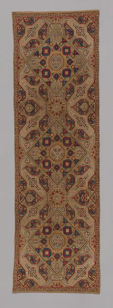 Panel (Bolster Cover), Greece, 1700/1900. Creator: Unknown