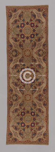 Panel (Bolster Cover), Greece, 1700/1900. Creator: Unknown.