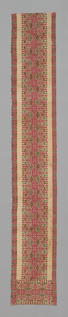 Panel (Bed Curtain), Cyclades, 1700/1900. Creator: Unknown