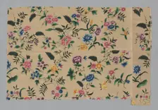 Panel (Dress Fabric), China, 18th century, Qing dynasty (1644-1911). Creator: Unknown