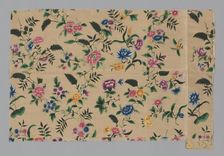 Panel (Dress Fabric), China, 18th century, Qing dynasty (1644-1911). Creator: Unknown