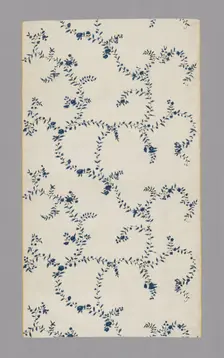 Panel (Dress Fabric), China, Qing dynasty (1644-1911), 1750/75. Creator: Unknown