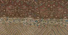Panel (Dress Fabric), China, Qing dynasty (1644-1911), 1750/1800. Creator: Unknown