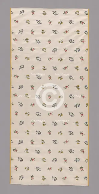 Panel (Dress Fabric), China, Qing dynasty (1644-1911), 1776/1800. Creator: Unknown.