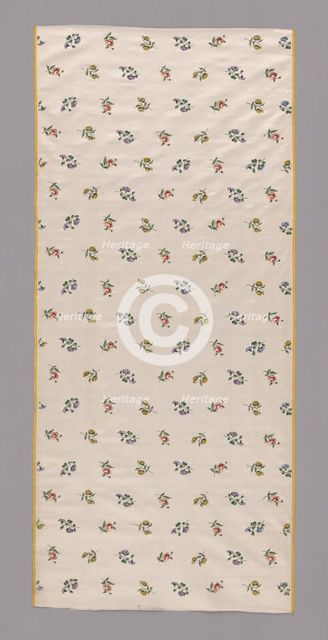 Panel (Dress Fabric), China, Qing dynasty (1644-1911), 1776/1800. Creator: Unknown.