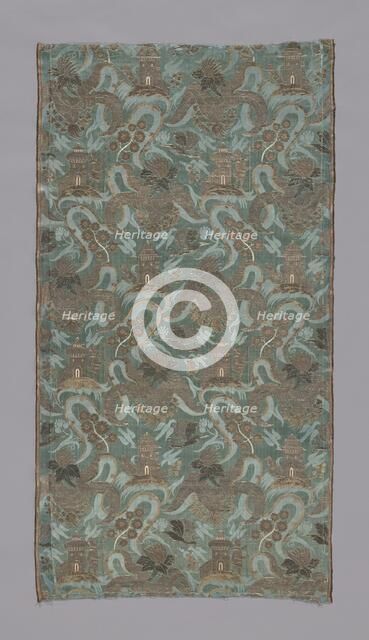 Panel (Dress Fabric), China, Qing dynasty (1644-1911), 1701/1800. Creator: Unknown.