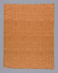 Panel (Dress Fabric), China, Qing dynasty (1644-1911), 1850/1900. Creator: Unknown