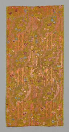 Panel (Dress Fabric), France, 1700/10. Creator: Unknown