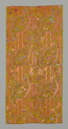 Panel (Dress Fabric), France, 1700/10. Creator: Unknown