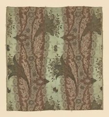 Panel (Dress Fabric), France, 1718/20. Creator: Unknown